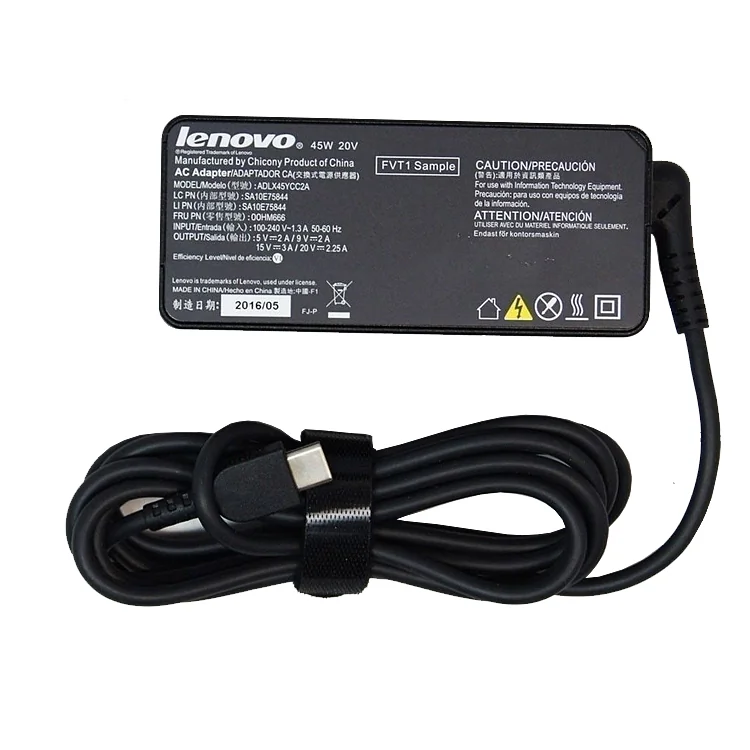 Carregador Lenovo ADLX45ULCU2A