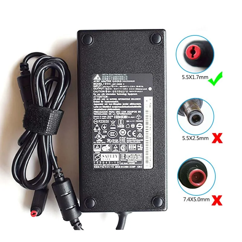 Acer 180W Acer Aspire V17 VN7-793G 15 G9-591 ADP-180MB K
