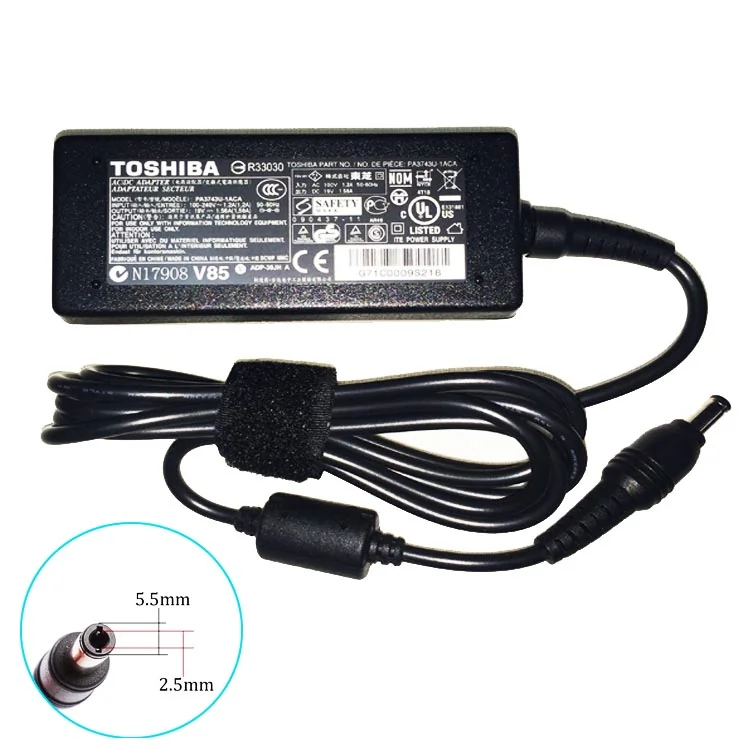 Carregador Toshiba PA3743U-1ACA
