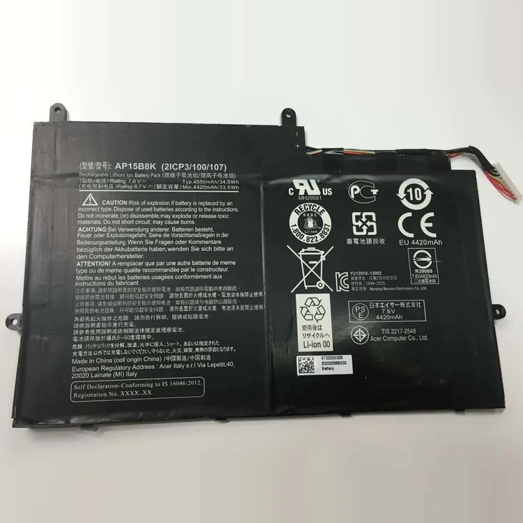 Bateria Notebook Acer AP15B8K