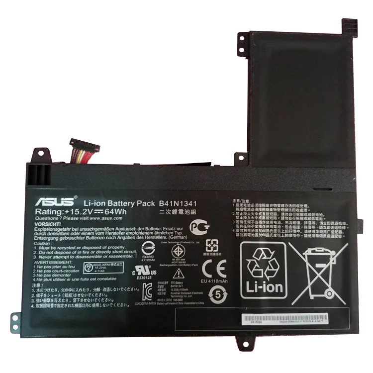 Bateria Notebook Asus B41N1341