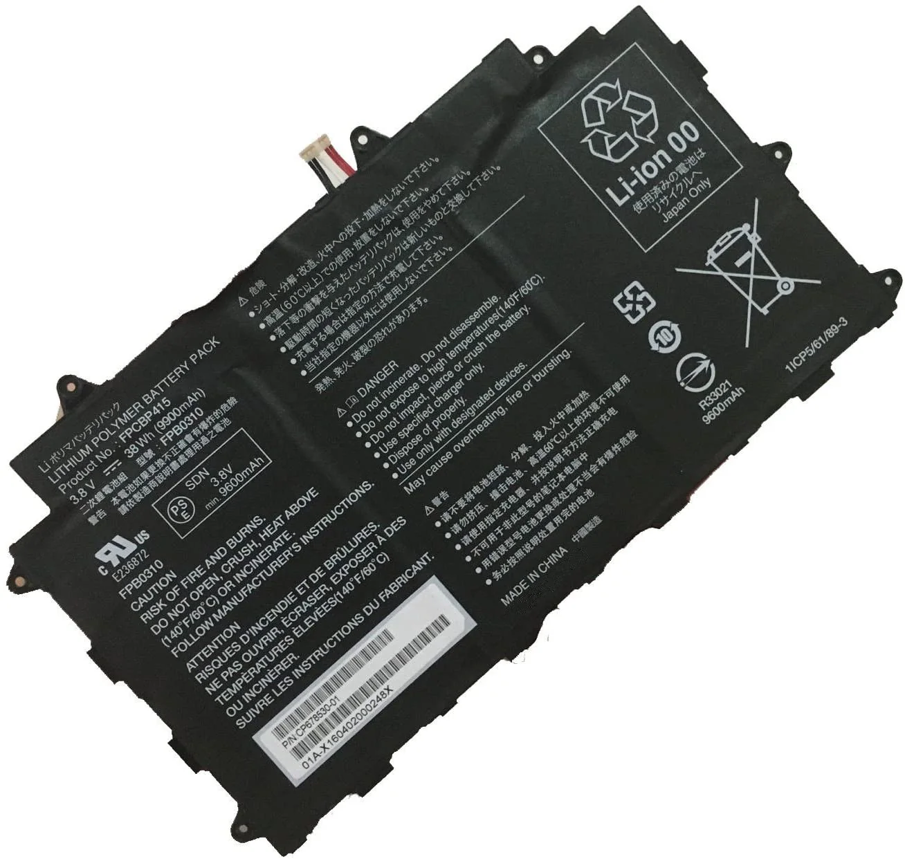 Bateria Tablet Fujitsu FPCBP415