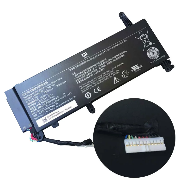 Bateria Notebook Xiaomi G15B01W