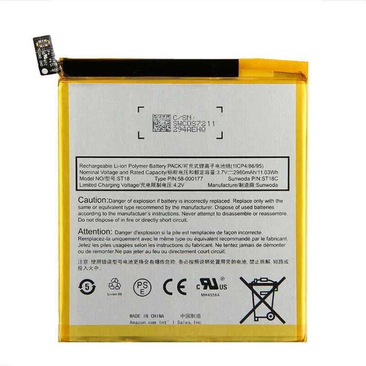 Bateria Notebook Amazon ST18