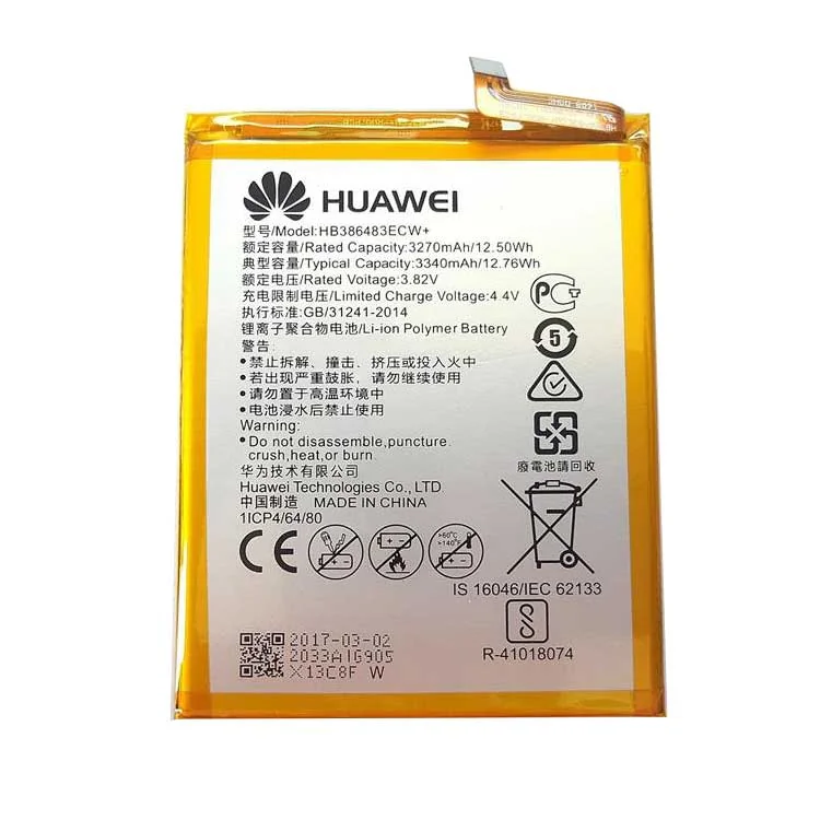 Bateria Celular Huawei HB386483ECW+
