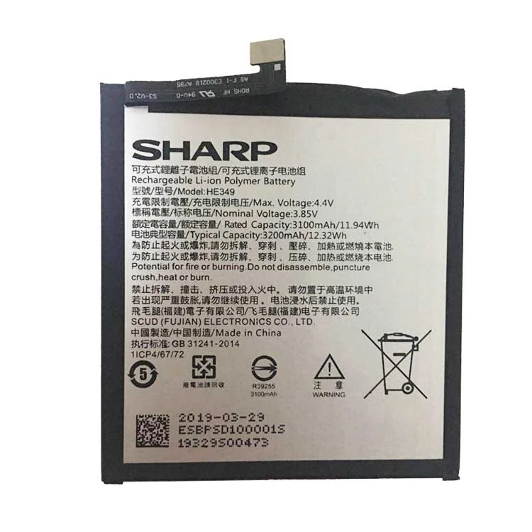 Bateria Celular Sharp HE349